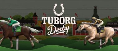 Tuborg Derby arcade game banner